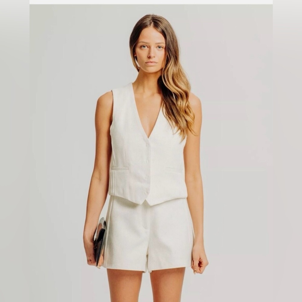 Torn By Ronny Kobo Ally Vest Set NWT Size L